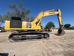 Back of used Excavator,Used Excavator in yard,Side of used Excavator,Used Komatsu,Side of used Komatsu Excavator